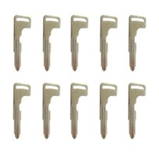 New Smart Remote Key Uncut Blade Blank Replacement For Mitsubishi 10 Pack