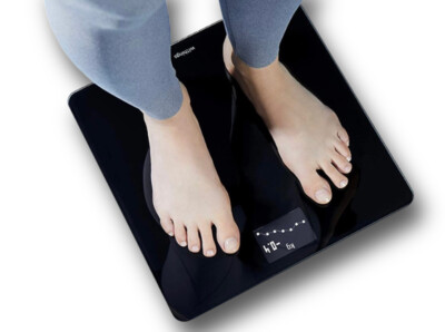 Withings Body Smart Weight & BMI Wi-Fi Digital Scale, with Smartphone App, Black