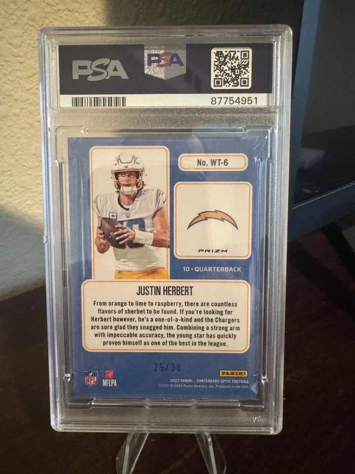 2022 Panini Contenders Optic - Winning Tickets Green Pulsar#WT-6 - Image 2 of 3