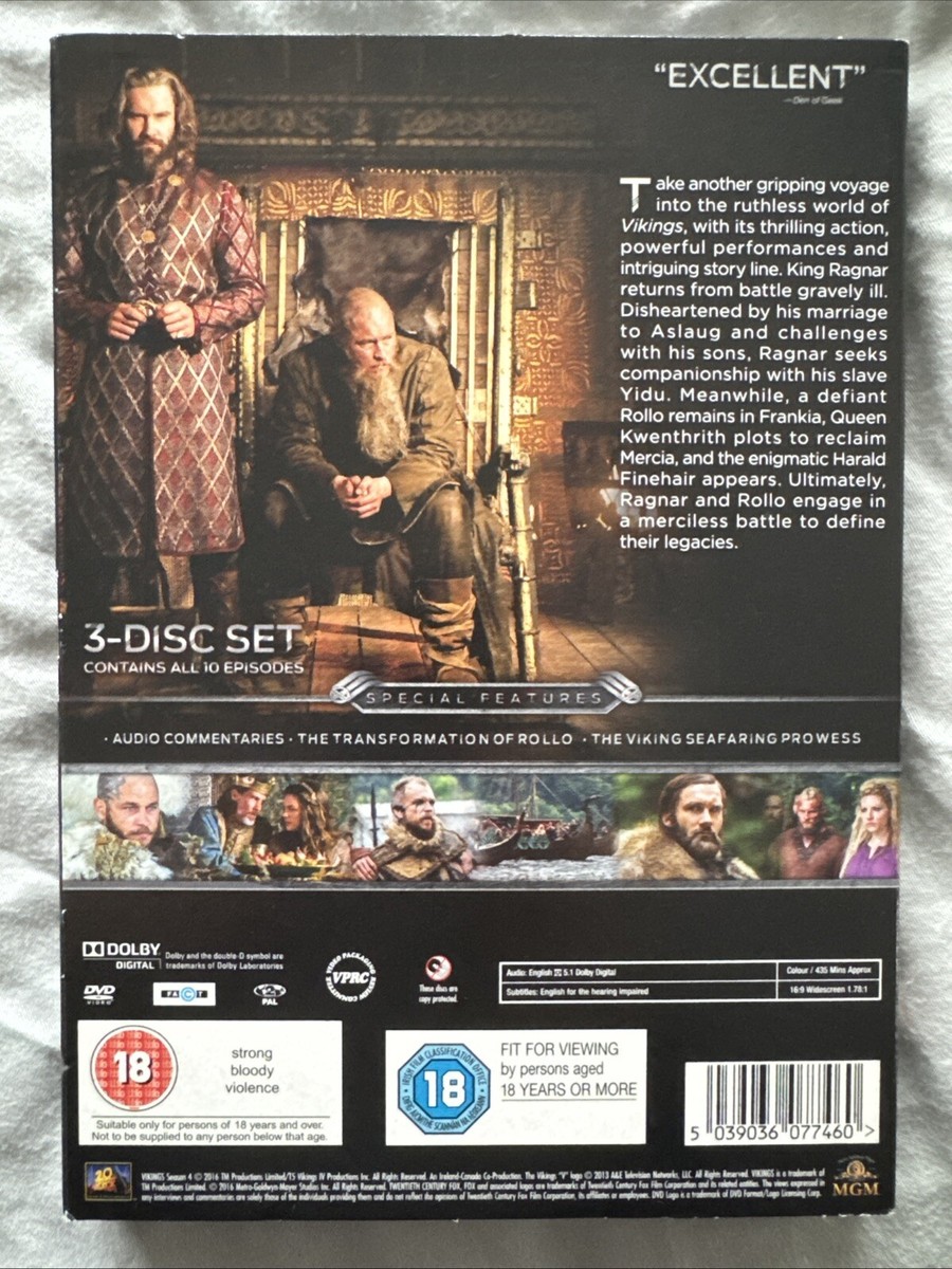 Vikings Series Volume (DVD, 2016) 5039036077460 UK
