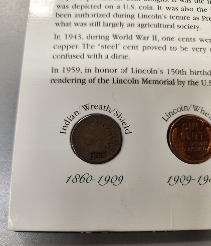 United States One Cent Collectors Set Penny 1904, 1943 Zinc/Steel, 1957 + Coins - Picture 21 of 24
