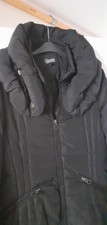 Beautiful Knee Length Black Winter Coat Size 12