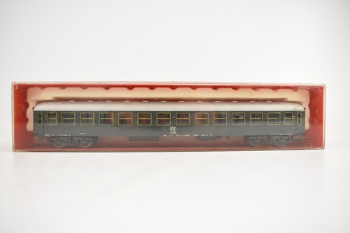 Carrozza Rivarossi art 2531 Illuminata Grigio Ardesia 2a Classe Bz 25500 FS 1 G5 - 第 1/14 張圖片