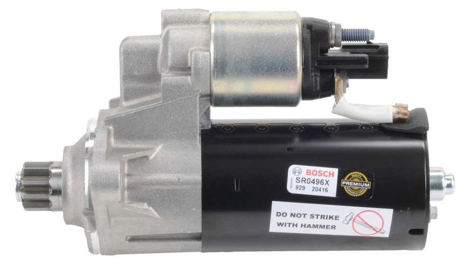 For 2006-2009 Audi A3 Quattro 3.2L V6 Bosch Starter (Remanufactured) 2007 2008 - Image 4 of 4