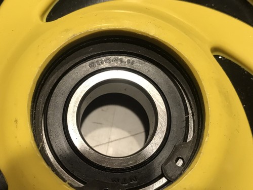 Polaris New OEM 1590303-216 Yellow Idler Bogie Wheel 6004 Bearing R 6380 Size - Picture 4 of 5