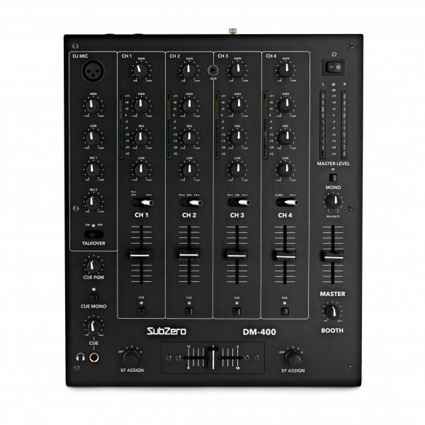SubZero DM-400 4 Channel DJ Mixer with USB | eBay UK