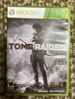 Tomb Raider Microsoft XBox 360 Complete Video Game