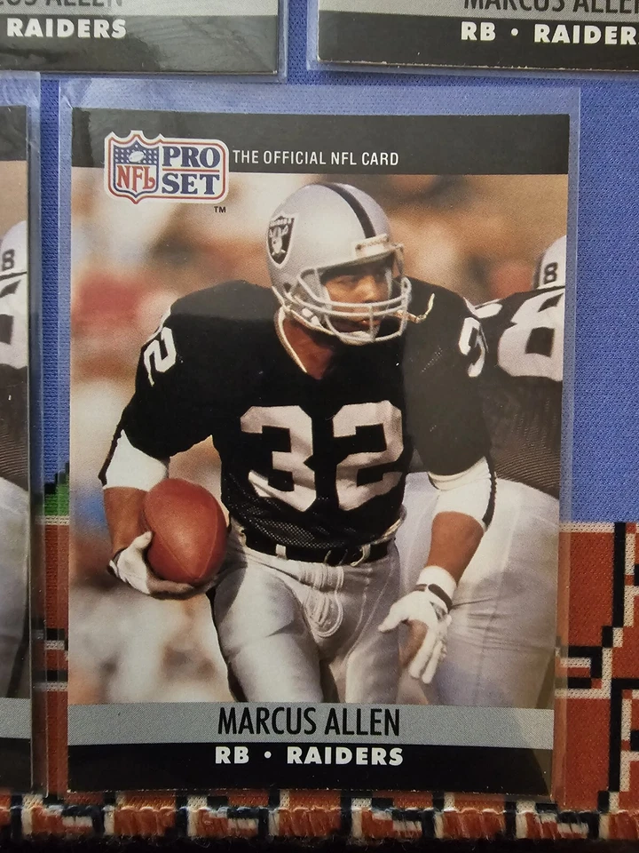 1990 Pro Set - #538 Marcus Allen (11) - Image 2 of 3