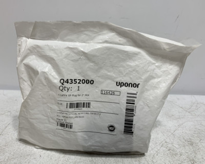 Uponor Q4352000 ProPEX EP Plug for 2'' PEX
