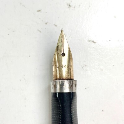 Parker Fountain Pen STERLING 14K Ink Vintage Retro | eBay