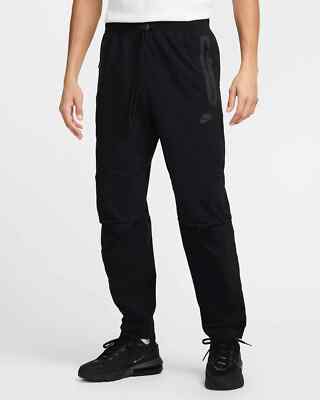 black nike trousers
