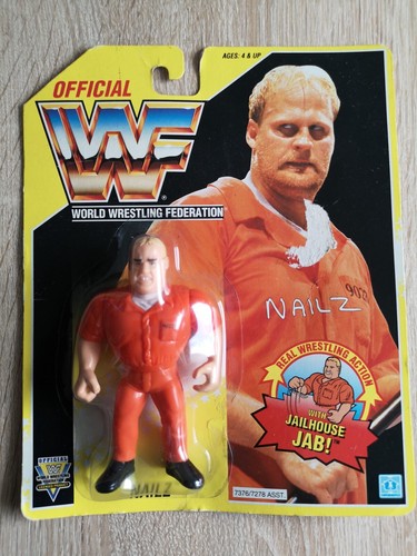 WWF Hasbro Nailz Nails Figure MOC Original Packagi...