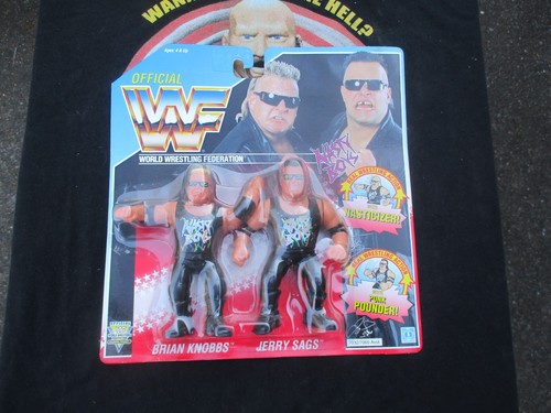 WWF Hasbro Nasty Boys Brian Knobbs Jerry Saggs Tag...