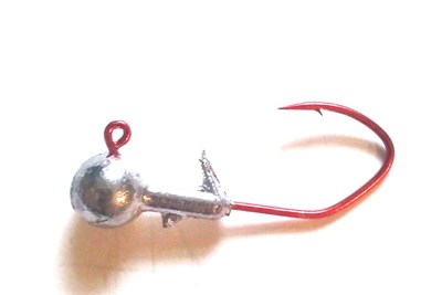 3/32 #4/2 Eagle Claw Sickle Staggerd Barb Collar (Red/Gold/Black Chrome) 100ct