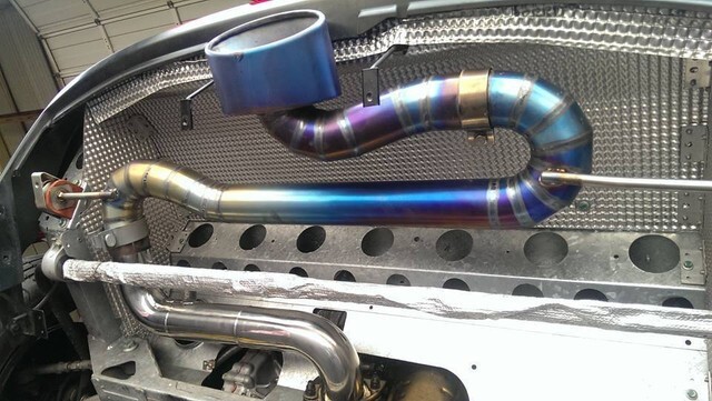 Lotus Evora 2+2 Coupe 3.5L 10-14 Titanium Straight Exhaust without Resonator