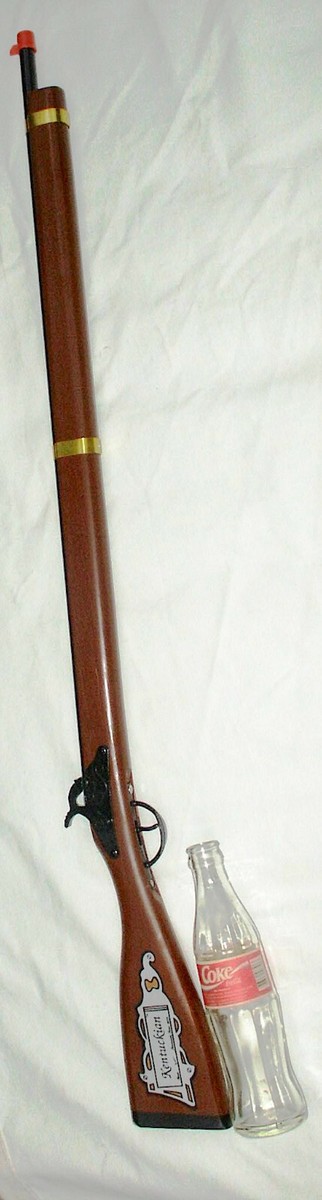 トイガン QP Kentuckian Musket Solid Wood Toy Gun with Bright Orange Tip Parris