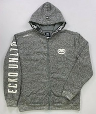 adidas Essential 3s Fleece Hoodie Men Med Dark Heather Gray Full Zip Dx2528  for sale online | eBay