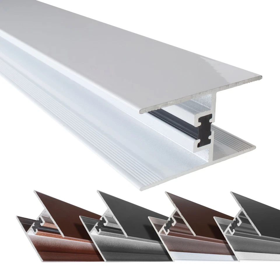 TRUMAX Muntin Bar Glass Joint 24mm 25mm Polycarbonate H Connector 1m Conservatory Roof