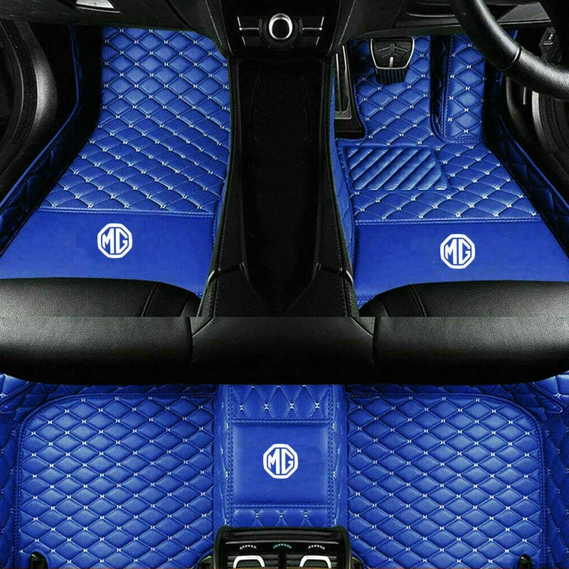For-MG-HS, MG 3, MG 6, MG HS, MG ZS Luxury Waterproof Car Floor Mats Custom Mats Foto 2 de 4
