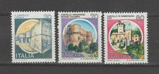 S37282 Italy MNH** 1981 Castles L.30 70 80 3v complementary values
