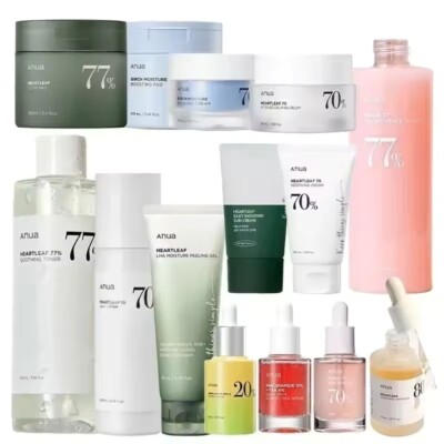 Korean Heartleaf Anua Anti-aging Essence Moisturizing Toner Emulsion Fade Fine