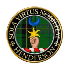 Henderson Scottish Clan Pin Badge