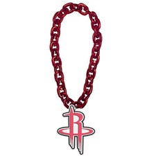 Aminco NBA Officially Licensed Houston Rockets 3D Foam Fan Chain Red