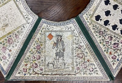 Ancien plateau de Jeu du Bog & Nain Jaune Napoléon III