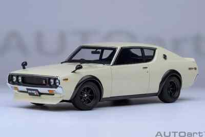K　ニッサン スカイライン 2000GT-R　ホワイト1/18スケール ニッサン スカイライン 2000GT-R(ホワイト)｜株式会社 青島文化