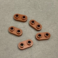 Lego 35480 Reddish Brown Replacement Add-on Pieces Parts Lot of 5