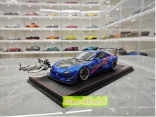 IG 1/18 Mazda RX7 GT3 FD3S FEED Afflux Resin Model Car Diecast Toy Ornament Gift