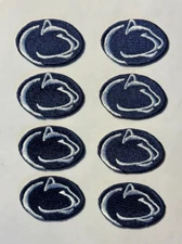 Penn State patch Nittany Lion patches iron on penn state patches 1 3/8" 8 pieces