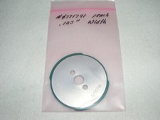 MARKEM CORP. OFFSET WHEEL 0771741 BT GREEN .125" WIDTH
