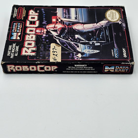 Robocop NES Game Box & Cart - Rev-A NES-CP-USA Tested Authentic Ex-Rental