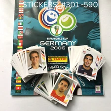 2006 Panini FIFA World Cup Germany Stickers #301-590 Pick To Complete Your Album