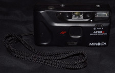 Minolta AF 101R 35mm Film Camera Black Red-Eye Reduction
