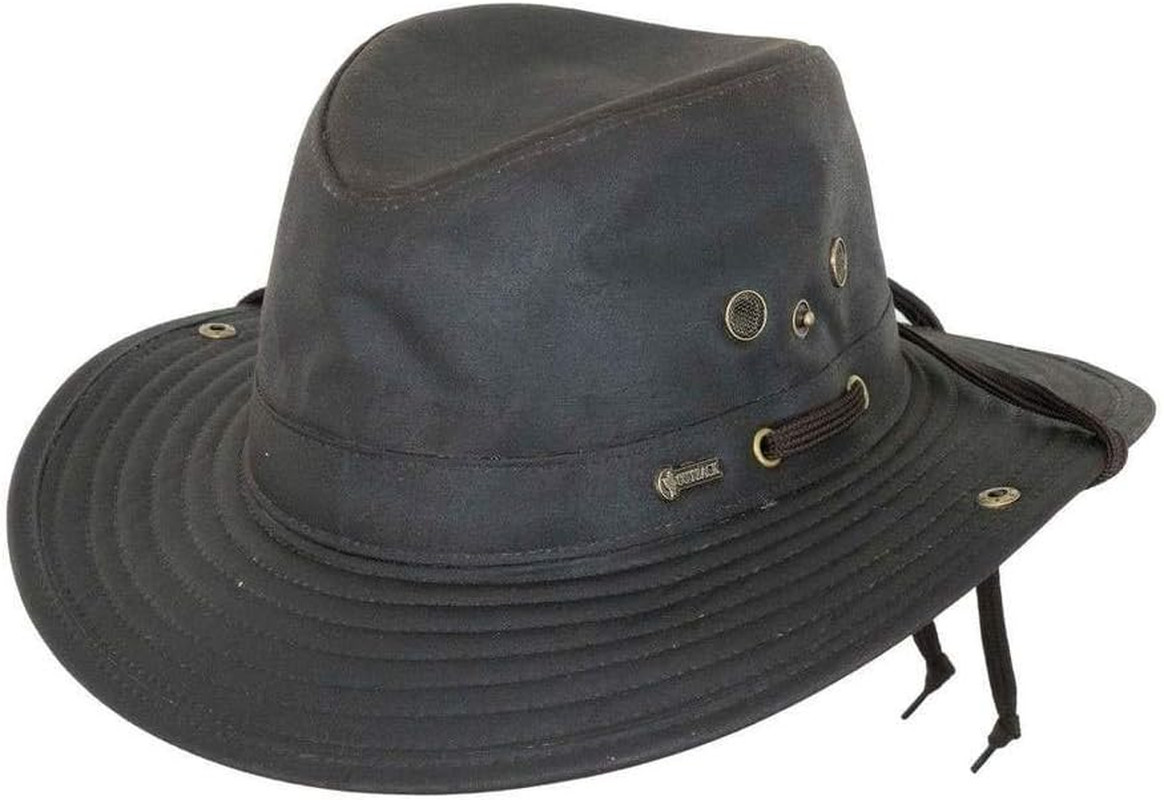 Women'S 1497 River Guide UPF 50 Waterproof Breathable Outdoor Cotton Oilskin Hat