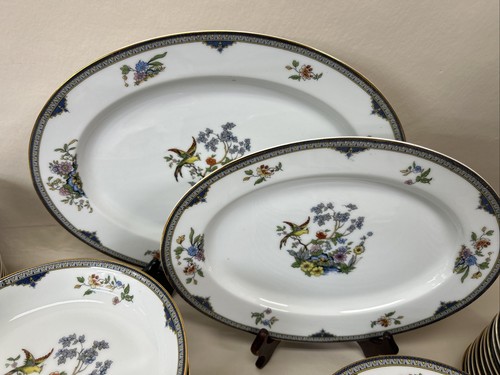 Noritake Modesta Bird Of Paradise 12-7 Pc Place Settings & Serving Pieces MINT! - Picture 4 of 12