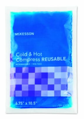 McKesson Reusable Hot/Cold Pack Large 6.75 X 10-1/2 In, 1 Count