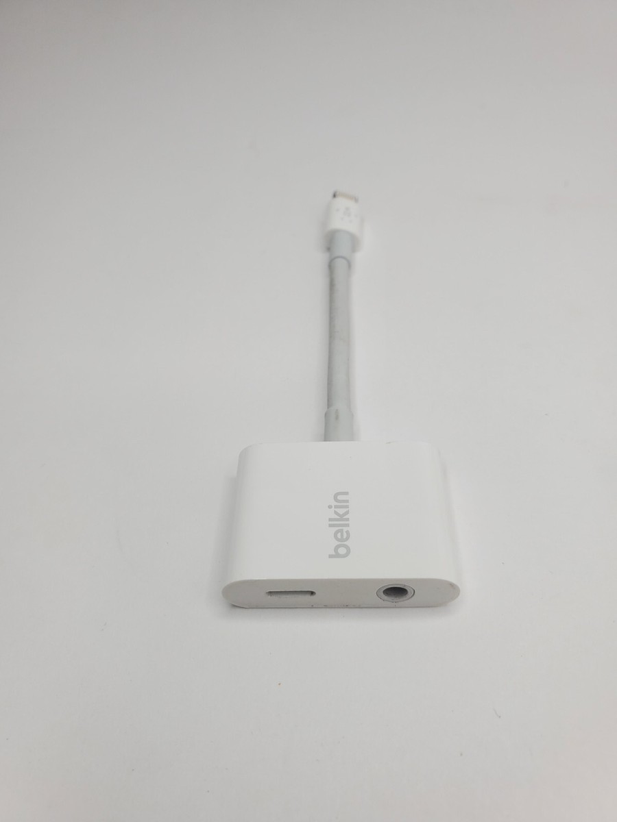 Headphone Jack Belkin Dongle Iphone Belkin Audio Charge Rockstar