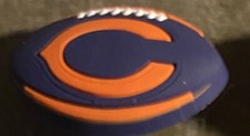 Chicago Bears silicone shoe charm, 5 for 5, read description button back