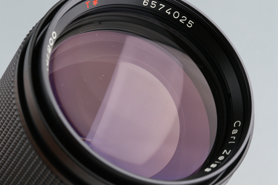 Contax Carl Zeiss Tele-Tessar T* 200mm F/3.5 AEG Lens for CY Contax Carl Zeiss Tele-Tessar T* 200mm F/3.5 AEG Lens for CY