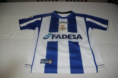 CAMISETA OFICIAL VINTAGE R.D DEPORTIVO CORUÑA MARCA JOMA TALLA 14 FADESA |  eBay