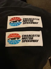 VTG Lot Of 2 CHARLOTTE MOTOR SPEEDWAY Iron On Patches