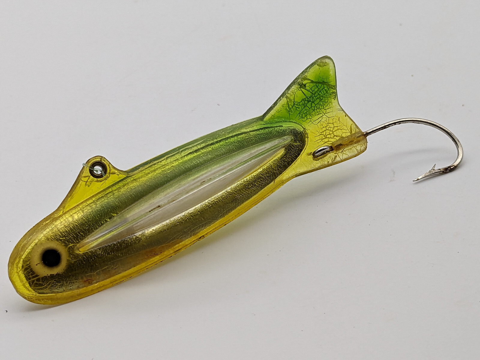 3-Travelure Trav L Plugs Chart 3 1/2" Lipless Gliding Sinking Fishing Lure-Vtg. - Image 3
