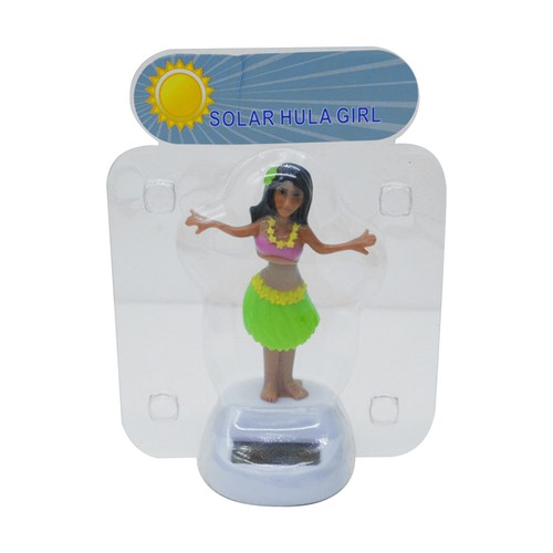 Solar Dashboard Hawaii Girl Dancing Toy Solar Dancing Figure Toy Car Dashboard - Picture 12 of 12