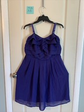Torrid Purple Removable Stapless A-Line Dress size 12