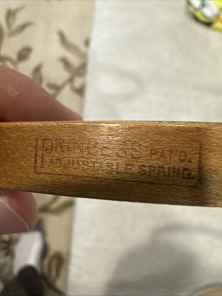 Vintage 6" PRINCESS 10” Western Germany Wood Round Embroidery Hoop Lot EXCELLENT - Image 4 of 4