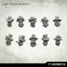 KROMLECH ORC HEADS IN HATS