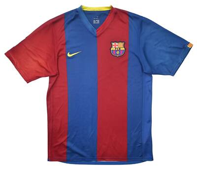 Nike 2006-07 FC BARCELONA SHIRT TRIKOT M | eBay